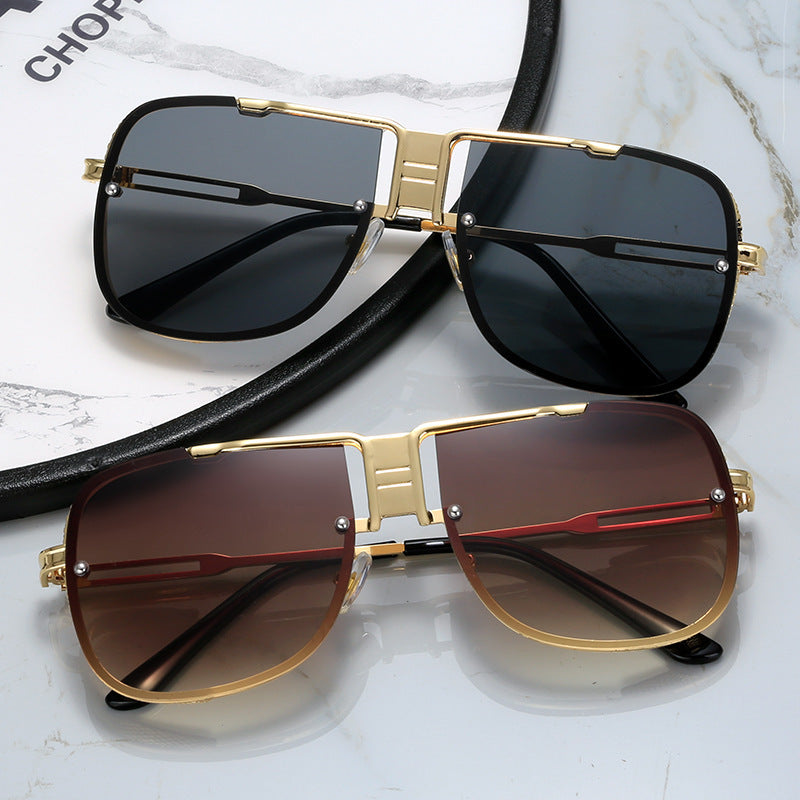 Stylish Men Metal Sunglasses