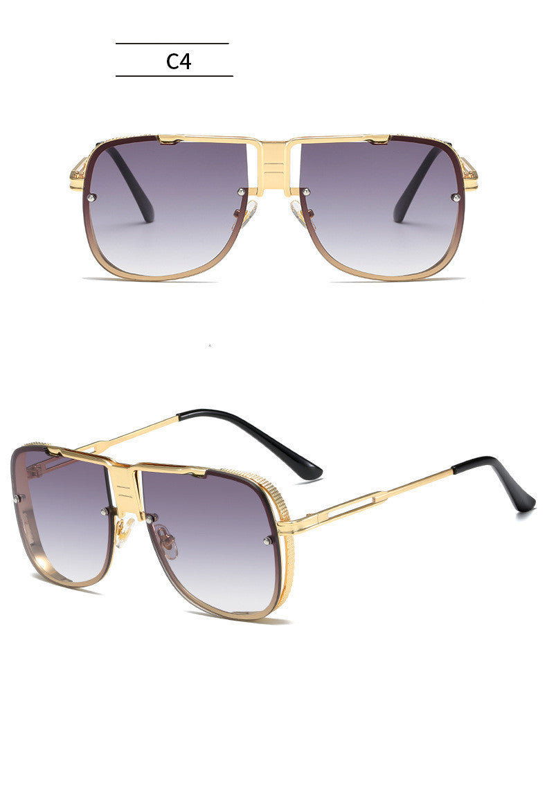 Stylish Men Metal Sunglasses